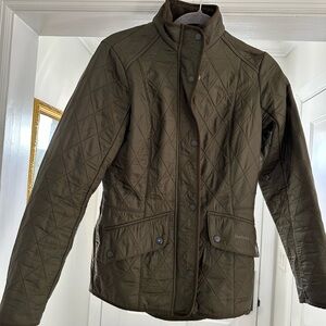 Barbour Women's Quilted Jacket - Olive Green
